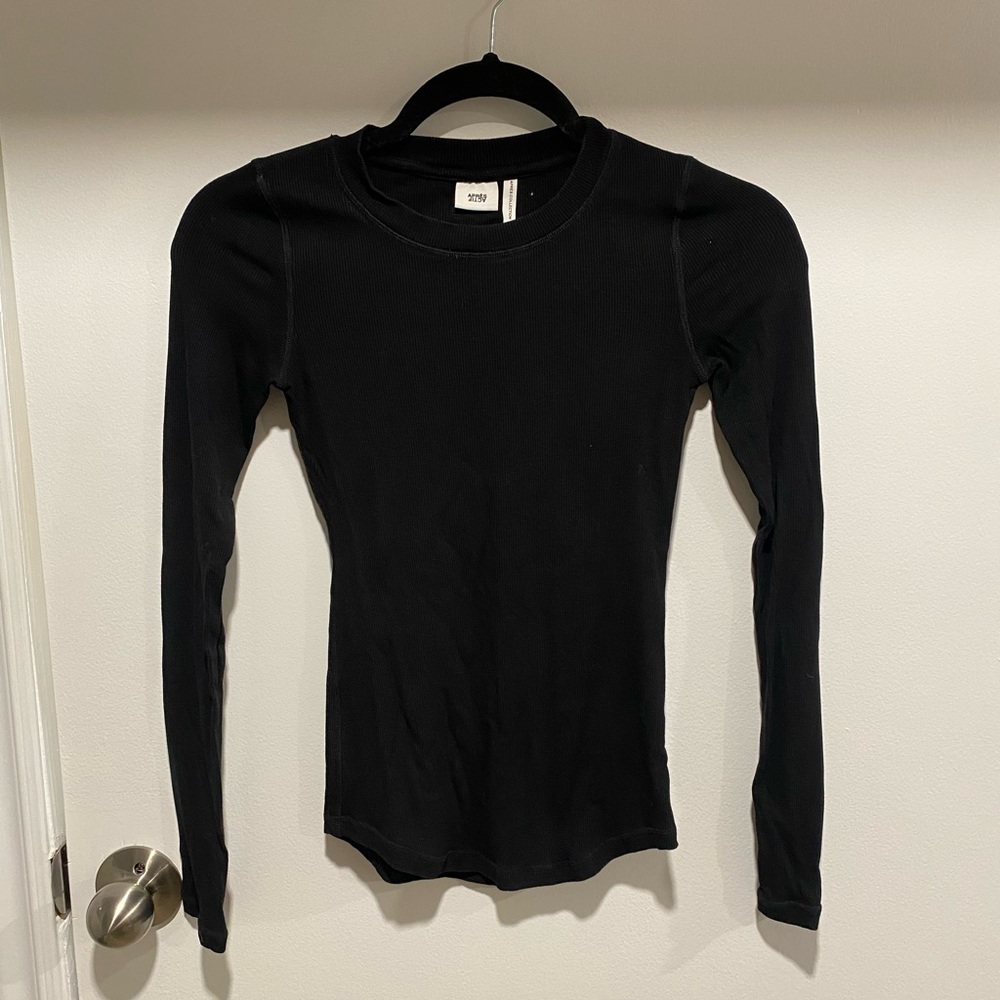 Black Long Sleeve Women's Top